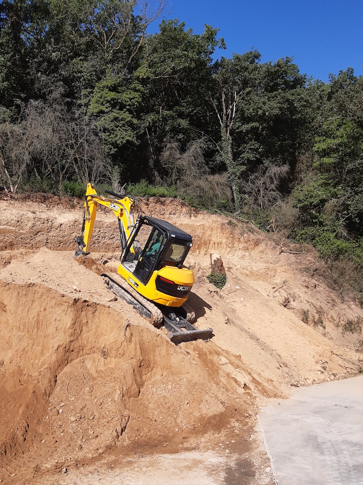 Travaux de terrassement Chassagnon TP