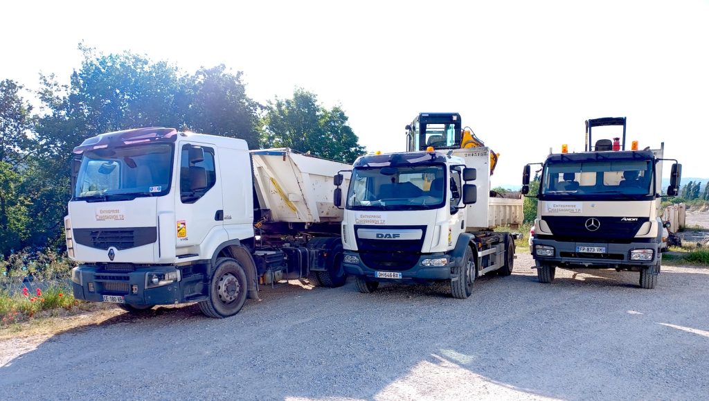 Camions entreprise Chassagnon