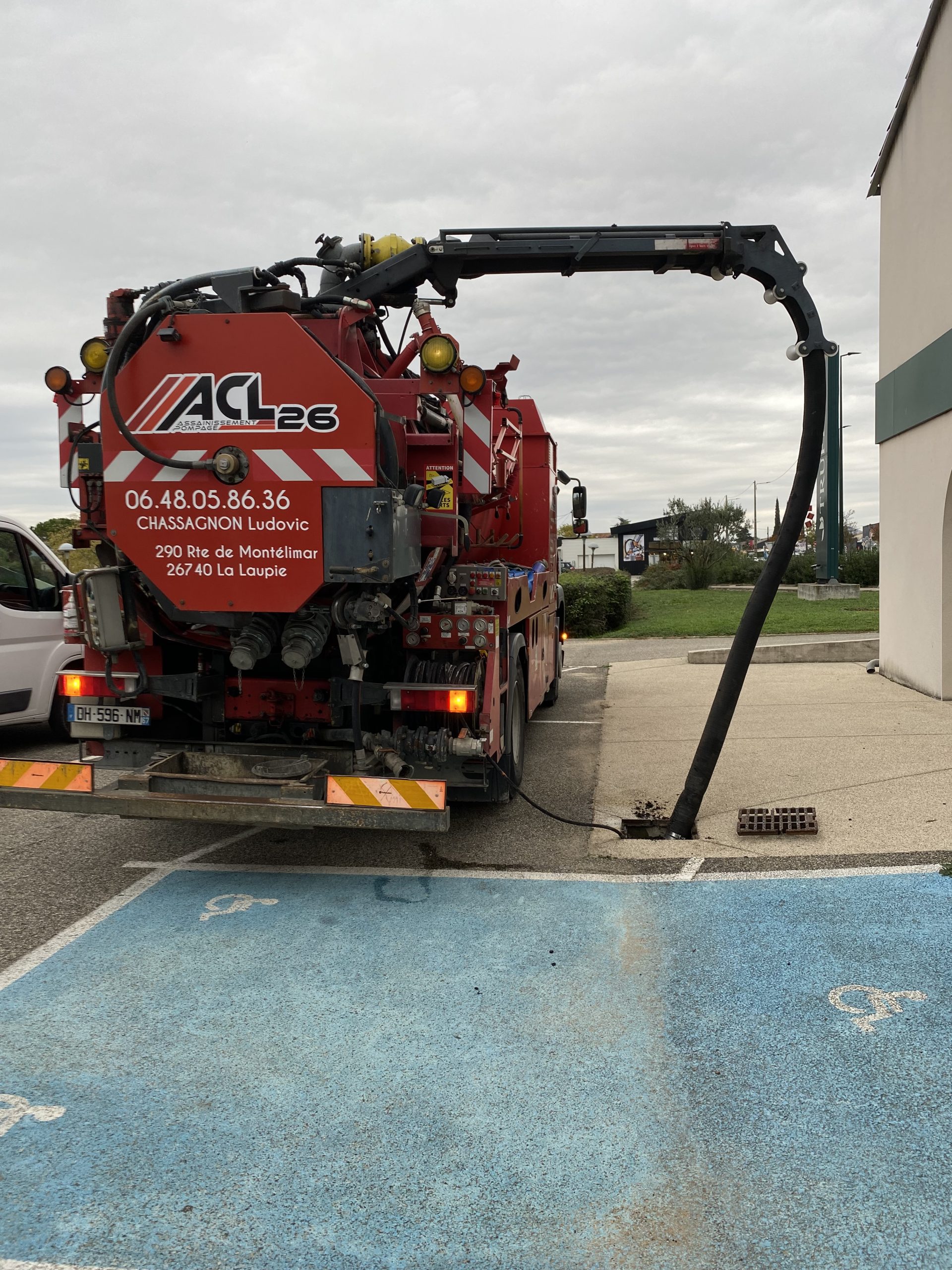 Camion de débouchage