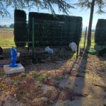 Remise en état d'un filtre à zéolite à Malataverne dans le sud de la Drôme
